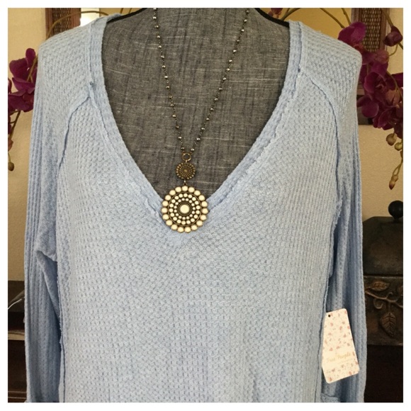 Free People Laguna Thermal Top.  NWT. - Picture 6 of 8